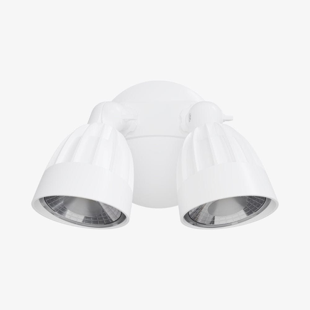 Exterior Spot & Flood Nighthawk Double LED Spotlight