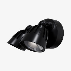 Exterior Spot & Flood Nighthawk Double LED Spotlight