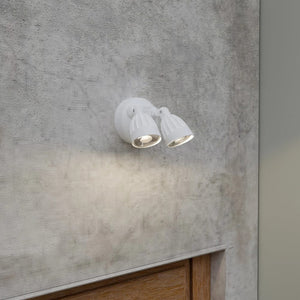 Exterior Spot & Flood Nighthawk Double LED Spotlight