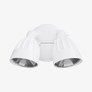 Exterior Spot & Flood Nighthawk Double LED Spotlight With Sensor