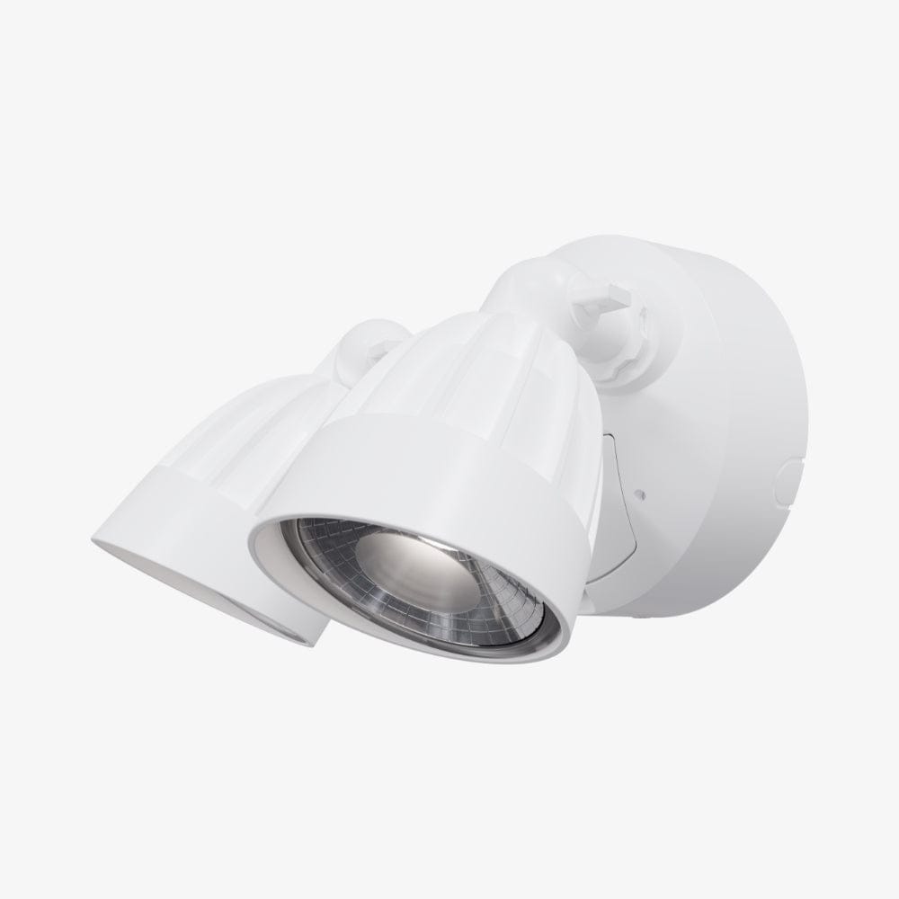 Exterior Spot & Flood Nighthawk Double LED Spotlight With Sensor
