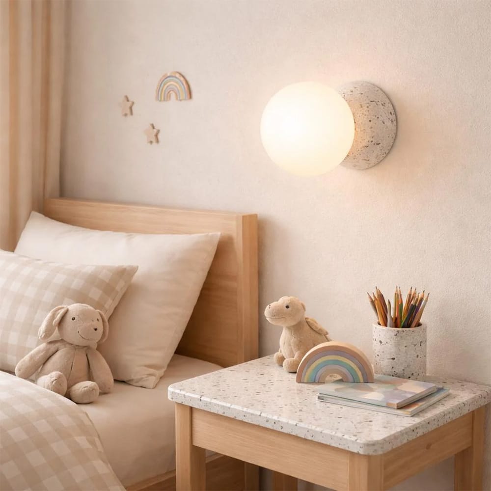 Interior Wall Light / Sconce Noir Terrazzo Indoor Wall Light
