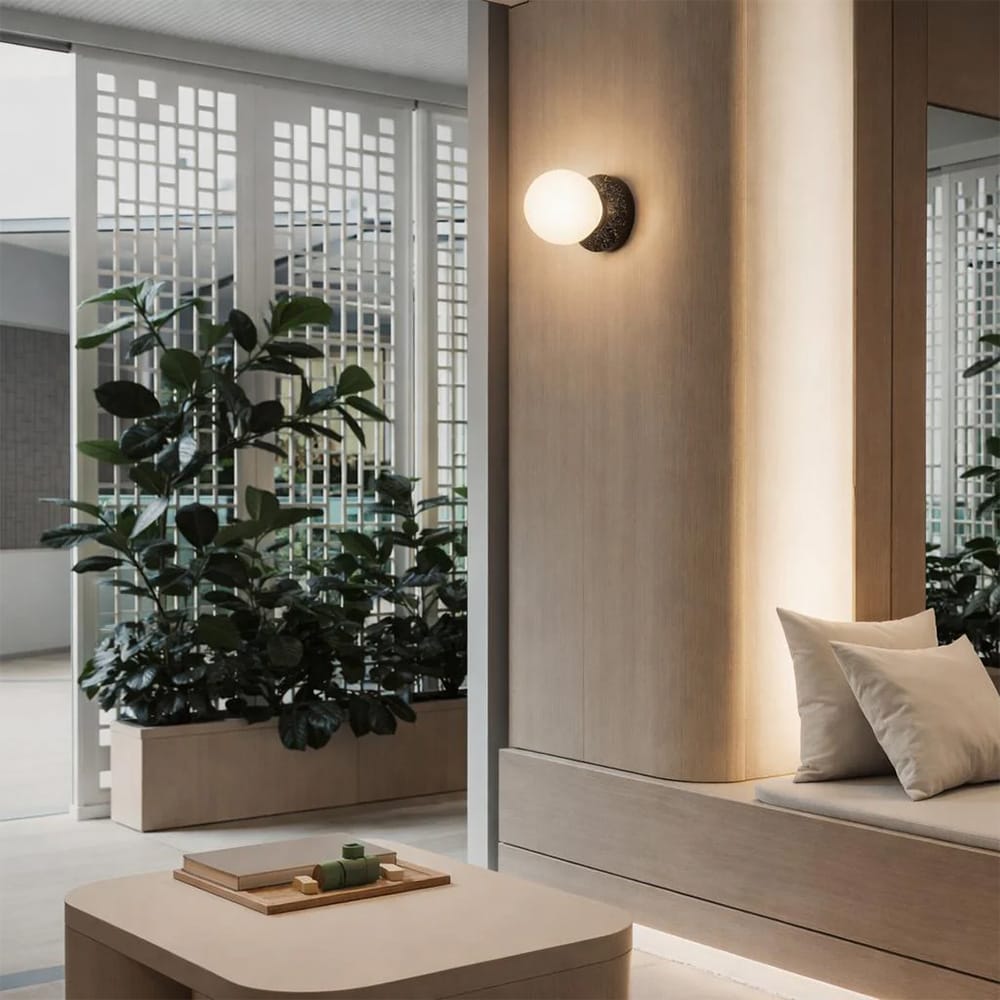 Interior Wall Light / Sconce Noir Terrazzo Indoor Wall Light
