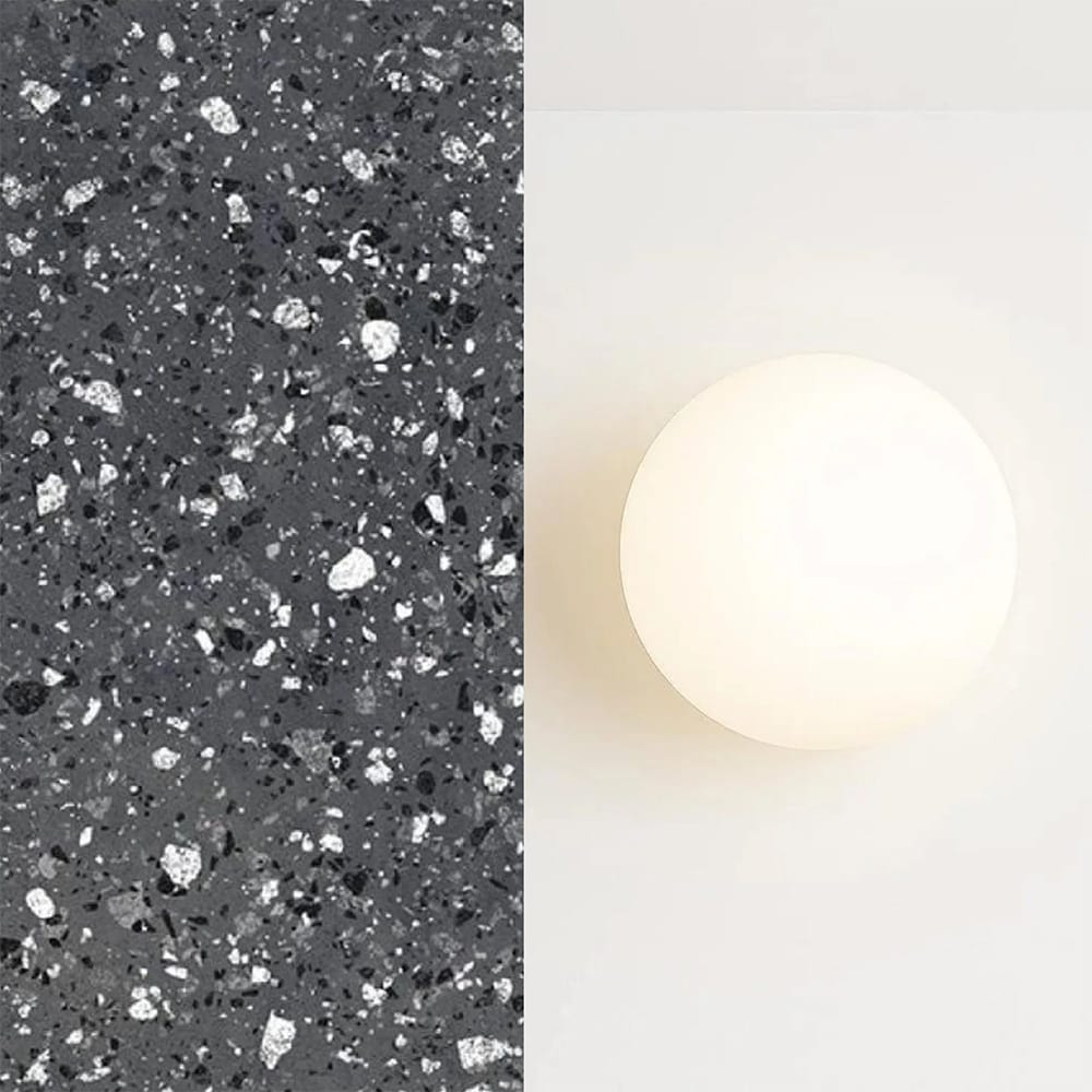 Interior Wall Light / Sconce Noir Terrazzo Indoor Wall Light