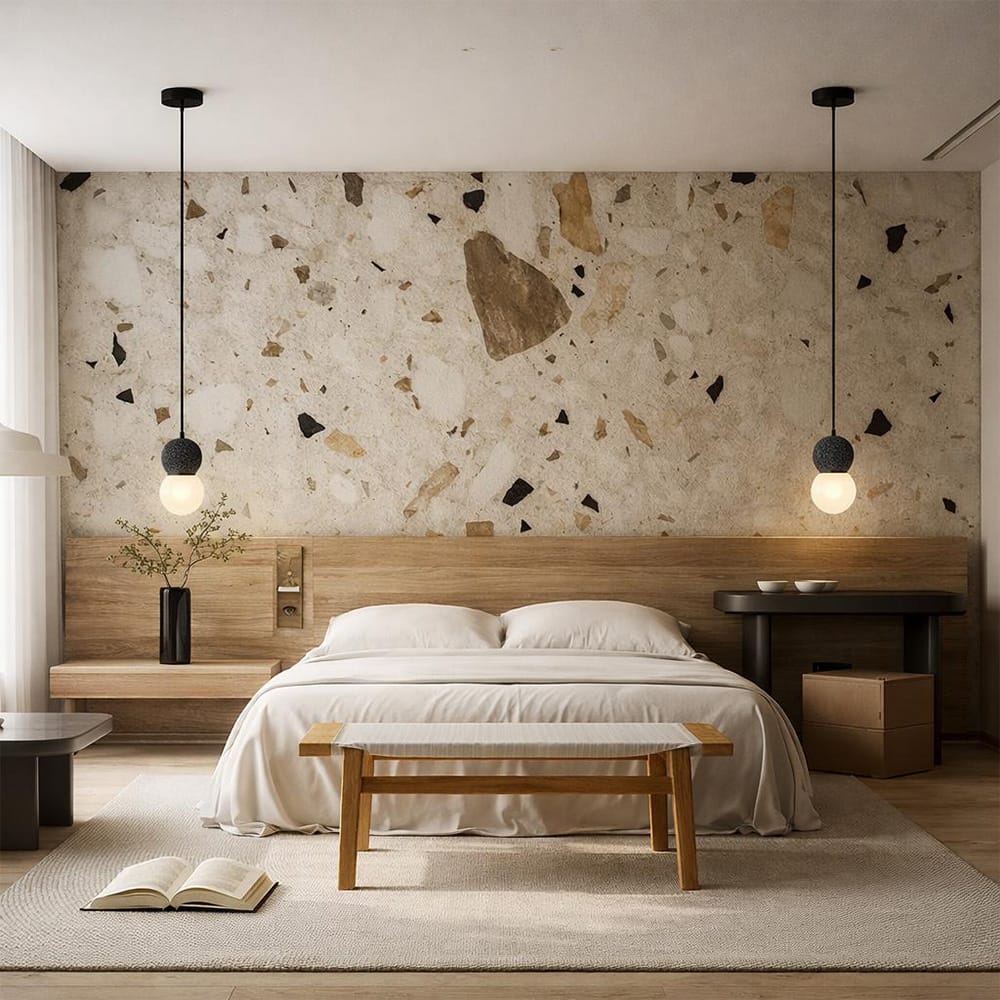 Interior Pendant Noir Terrazzo Pendant Light