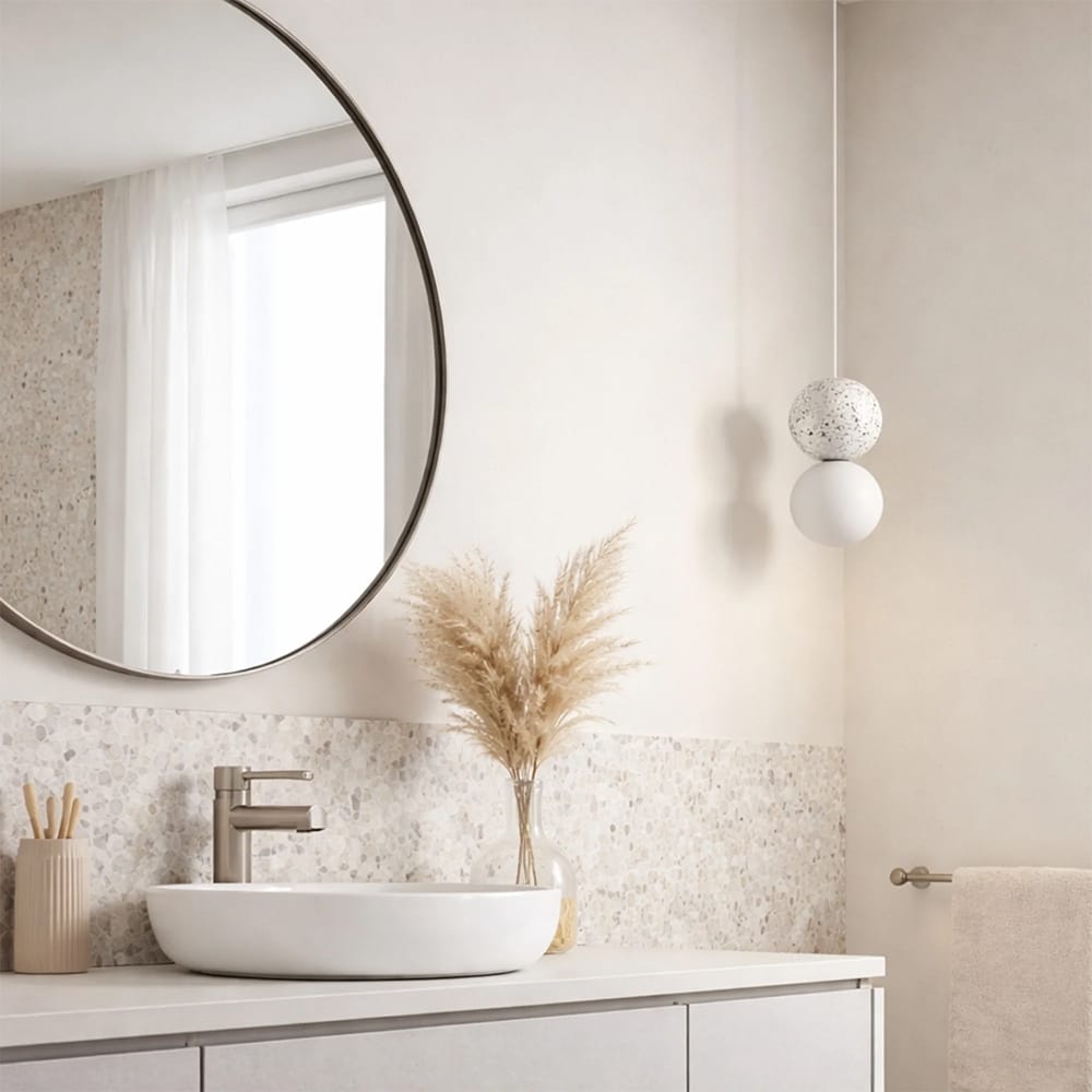 Interior Pendant Noir Terrazzo Pendant Light