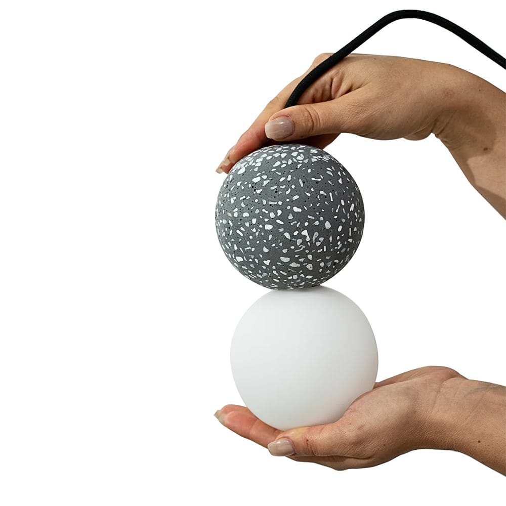 Interior Pendant Noir Terrazzo Pendant Light