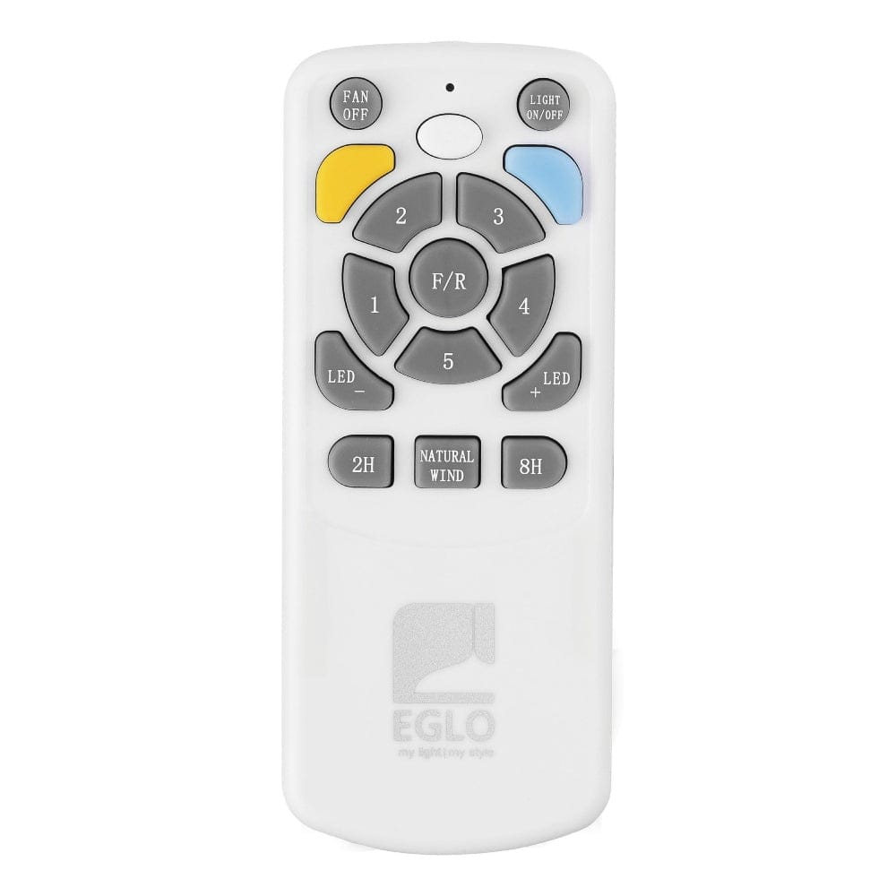 With Light Noosa Ceiling Fan Black & Teak Blades - With Light