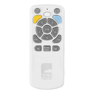 With Light Noosa Ceiling Fan Black & Teak Blades - With Light