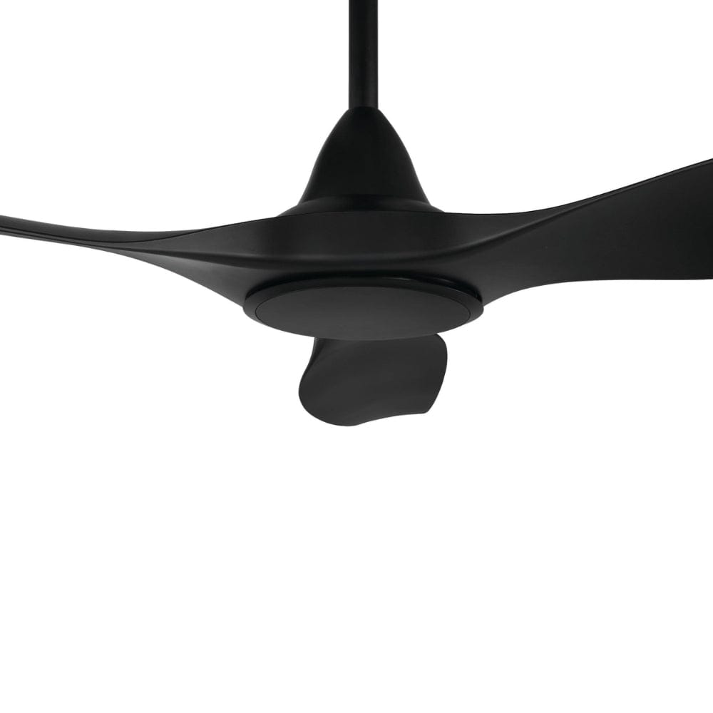Without Light Noosa Ceiling Fan Matte Black