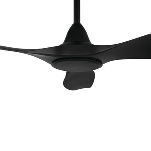 Without Light Noosa Ceiling Fan Matte Black