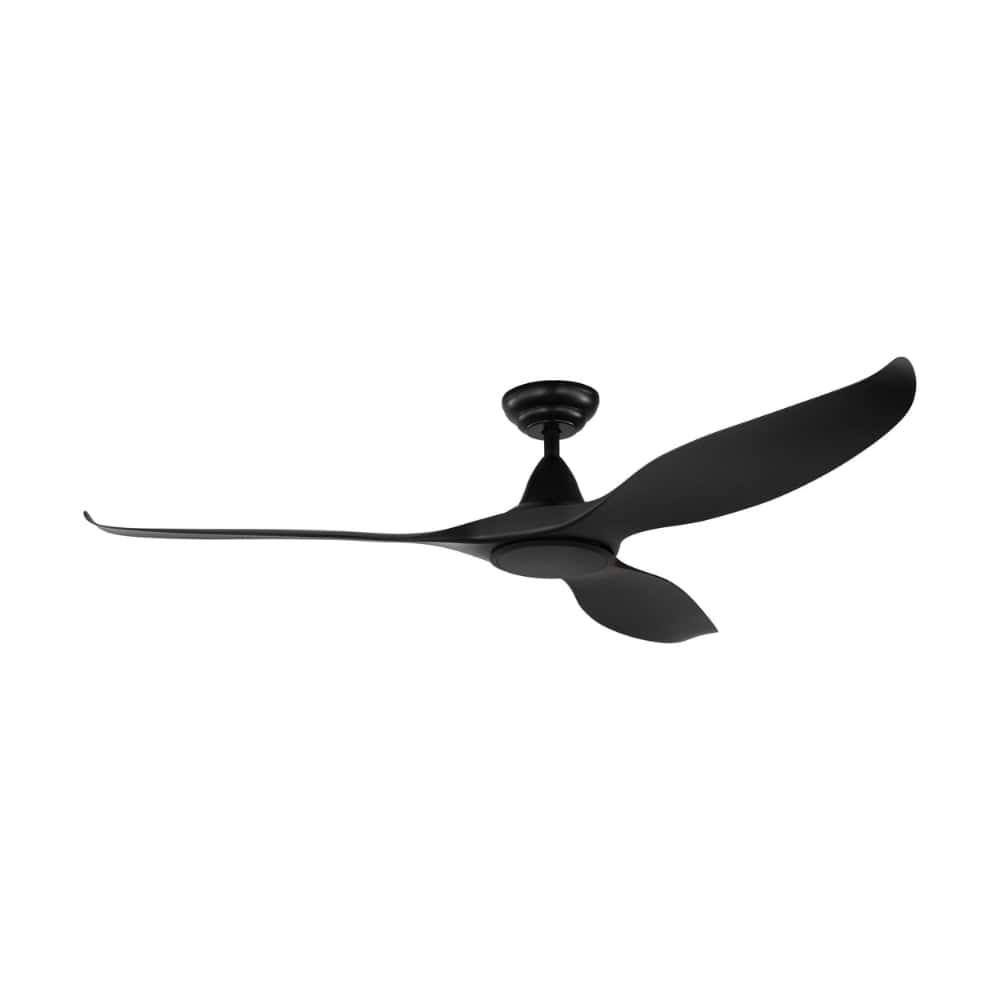 Without Light Noosa Ceiling Fan Matte Black