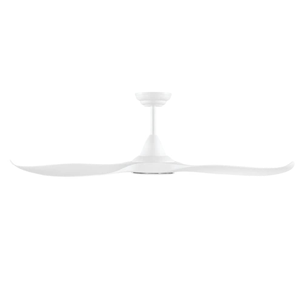 Without Light Noosa Ceiling Fan Matte White