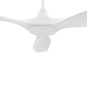 Without Light Noosa Ceiling Fan Matte White