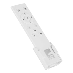 Without Light Noosa Ceiling Fan White with Blackbutt Blades - No Light