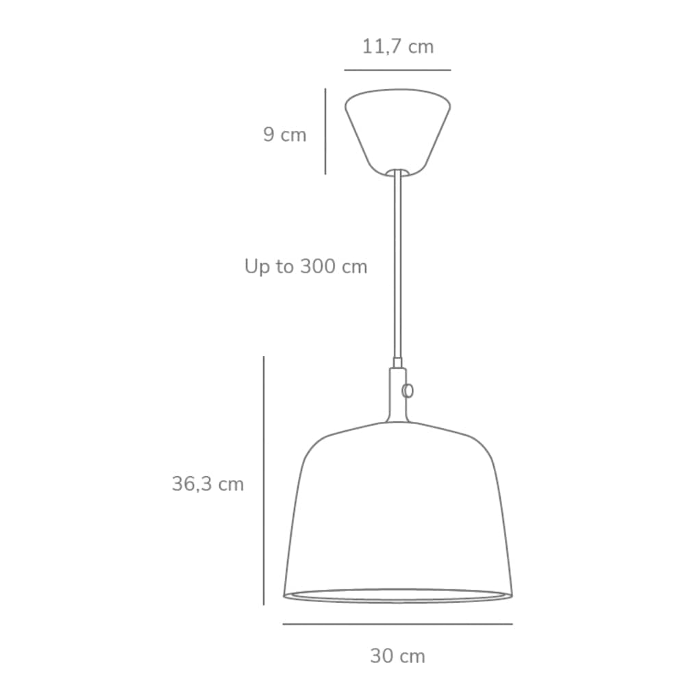 Interior Pendant Norbi 30cm Pendant (Excess Stock)