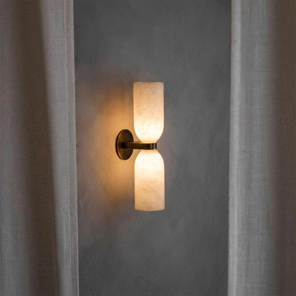 Interior Wall Light / Sconce Noren Alabaster Wall Sconce