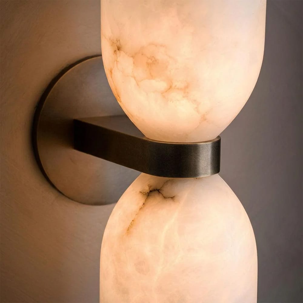 Interior Wall Light / Sconce Noren Alabaster Wall Sconce