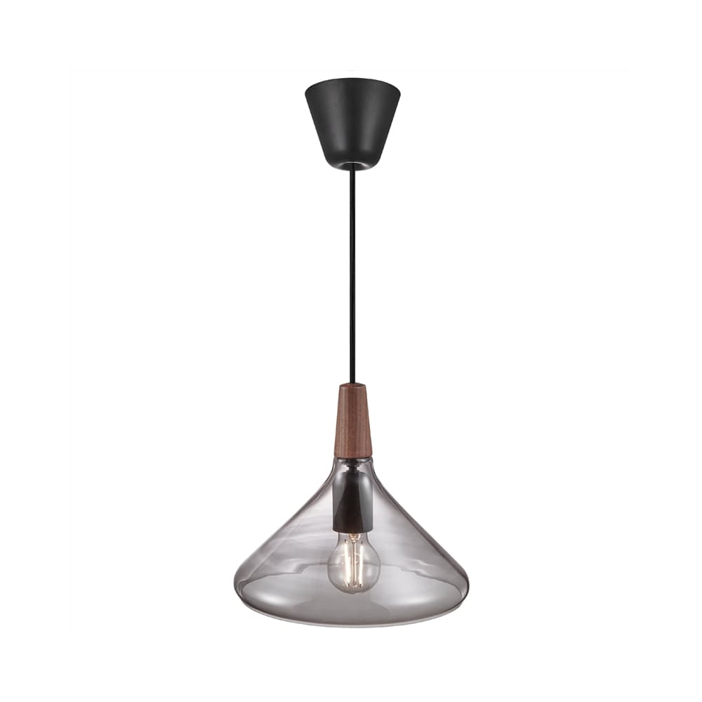 Interior Pendant Nori 27cm Pendant Smoke (Excess Stock)