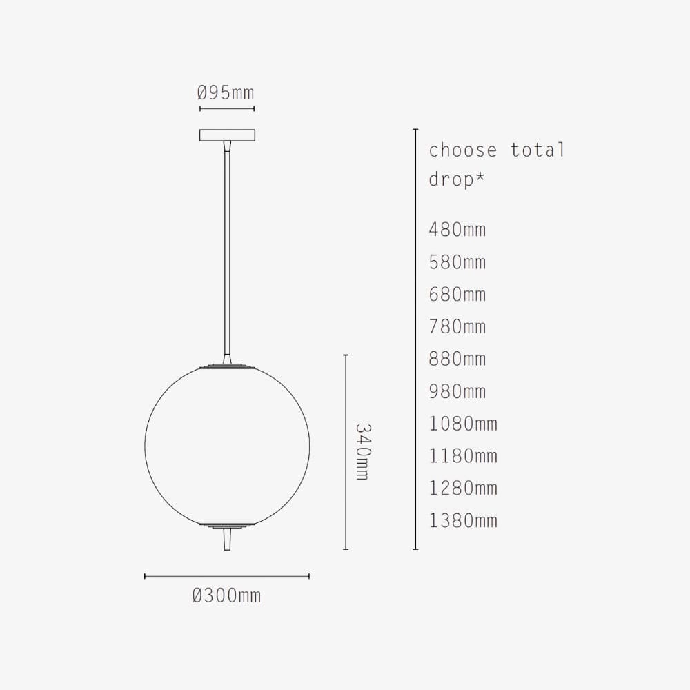 Interior Pendant Nova Globe Pendant