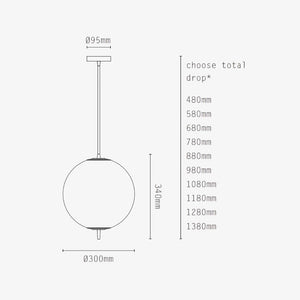Interior Pendant Nova Globe Pendant