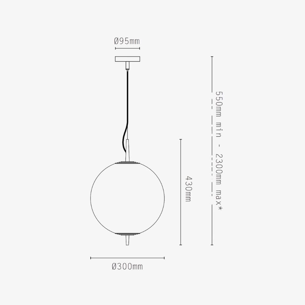 Interior Pendant Nova Globe Pendant