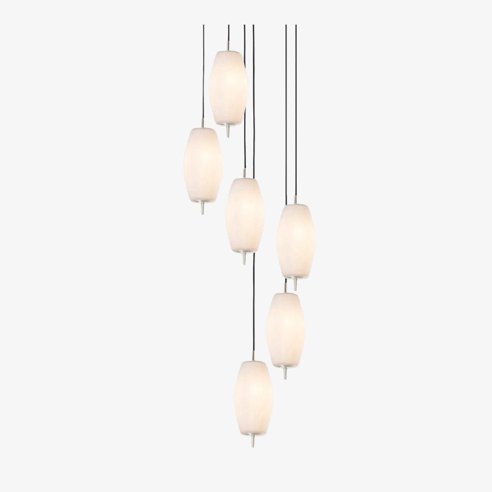 Interior Pendant Nova Slim Pendant - 6 Drop Grouping