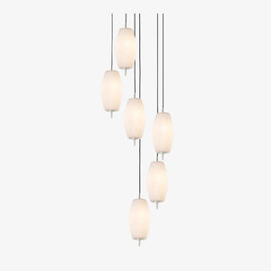 Interior Pendant Nova Slim Pendant - 6 Drop Grouping
