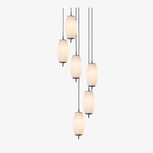 Interior Pendant Nova Slim Pendant - 6 Drop Grouping