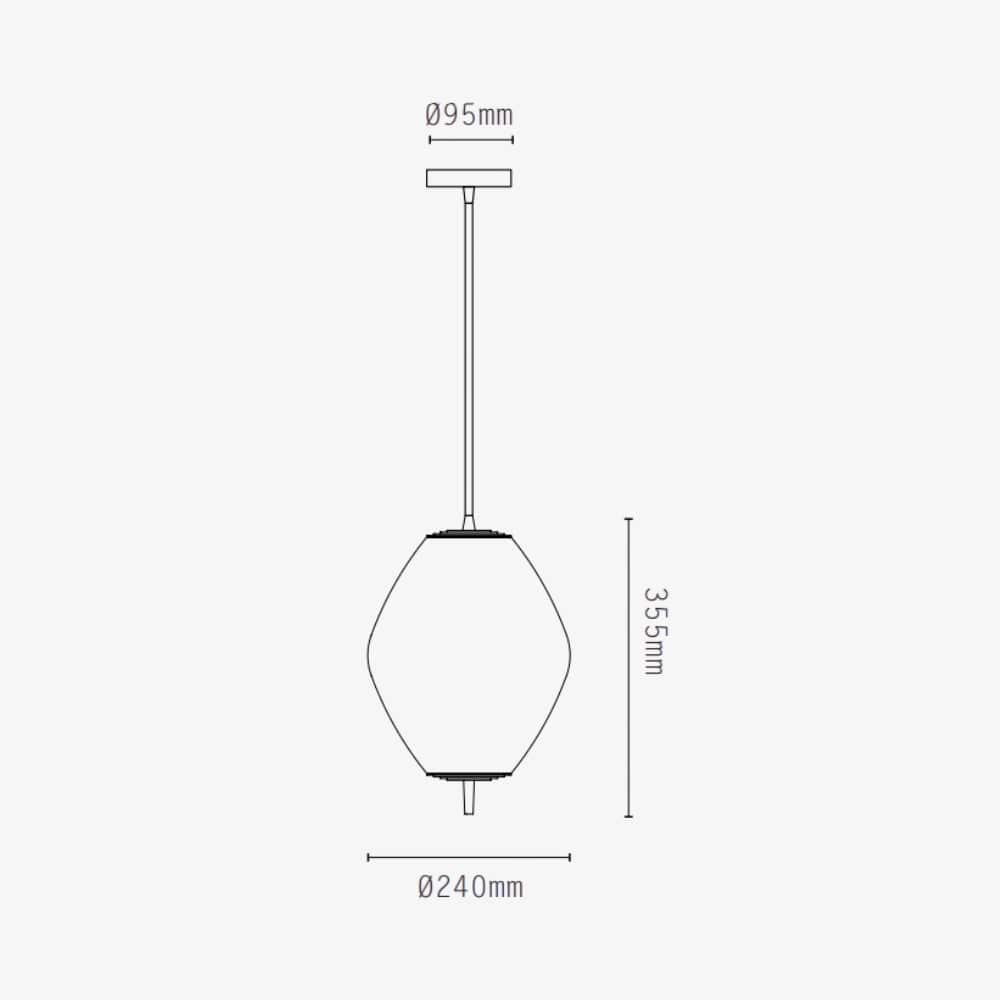 Exterior Pendant Nova Tall Pendant