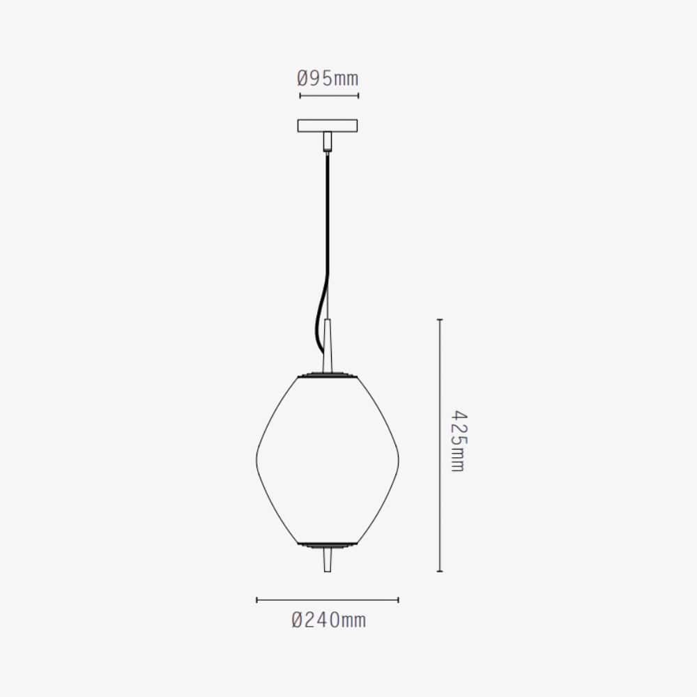 Exterior Pendant Nova Tall Pendant