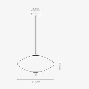 Interior Pendant Nova Wide Pendant