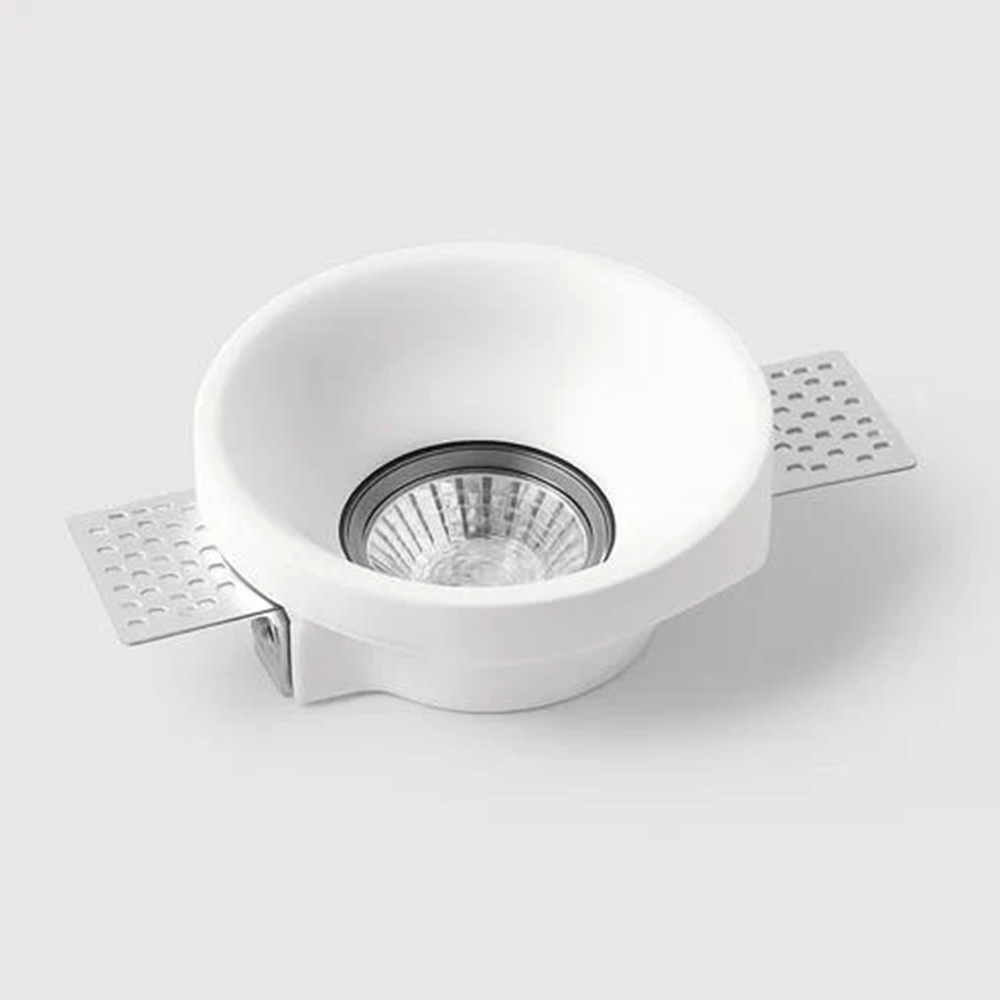 Recessed Nura Soop 3D Complete Trimless Plaster Downlight