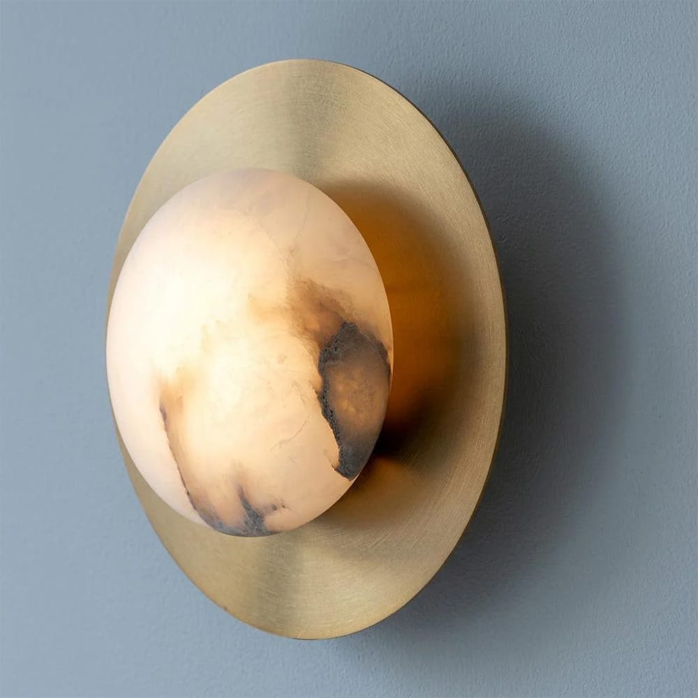 Interior Wall Light / Sconce Oden Alabaster Wall Sconce