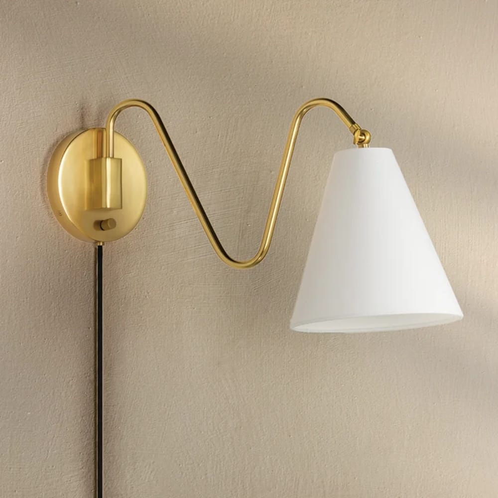 Interior Wall Light / Sconce Onda Plug-in Sconce