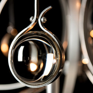 Interior Pendant Optic 8 Light Oval Pendant