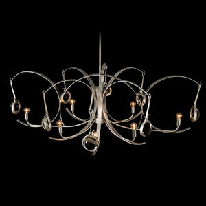 Interior Pendant Optic 8 Light Oval Pendant