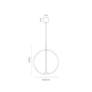 Interior Pendant Orb Air Pendant Light
