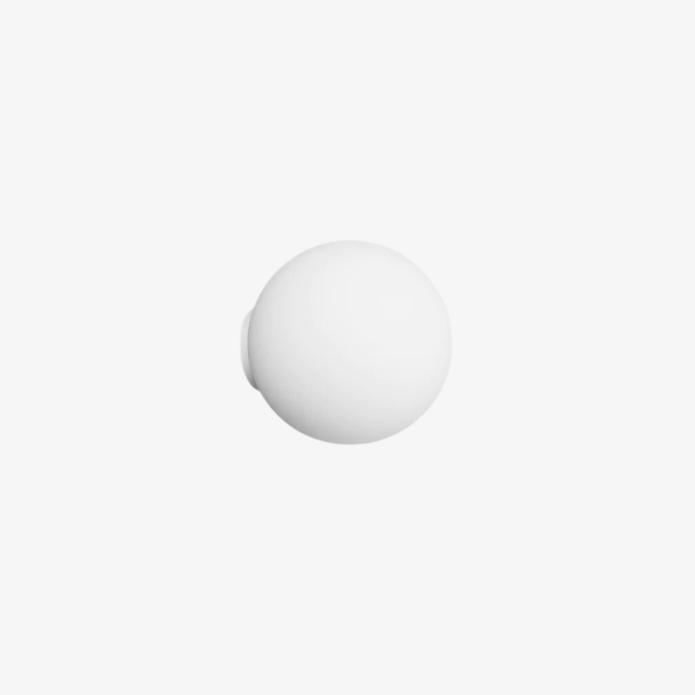 Interior Wall Light / Sconce Orb Flush Wall Light