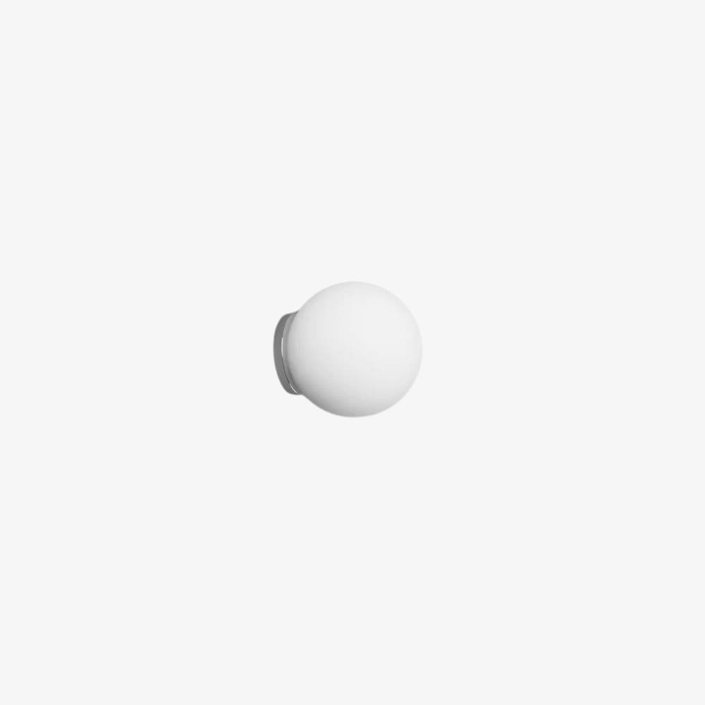 Interior Wall Light / Sconce Orb Flush Wall Light