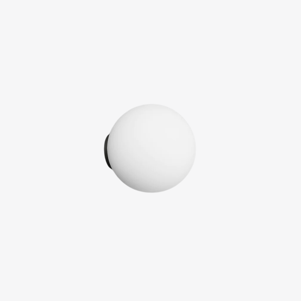 Interior Wall Light / Sconce Orb Flush Wall Light