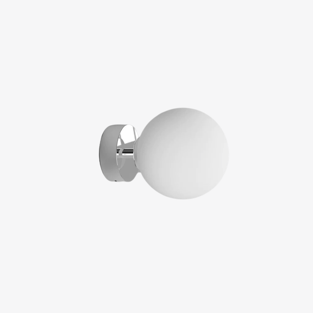 Interior Wall Light / Sconce Orb Short Arm Wall Light