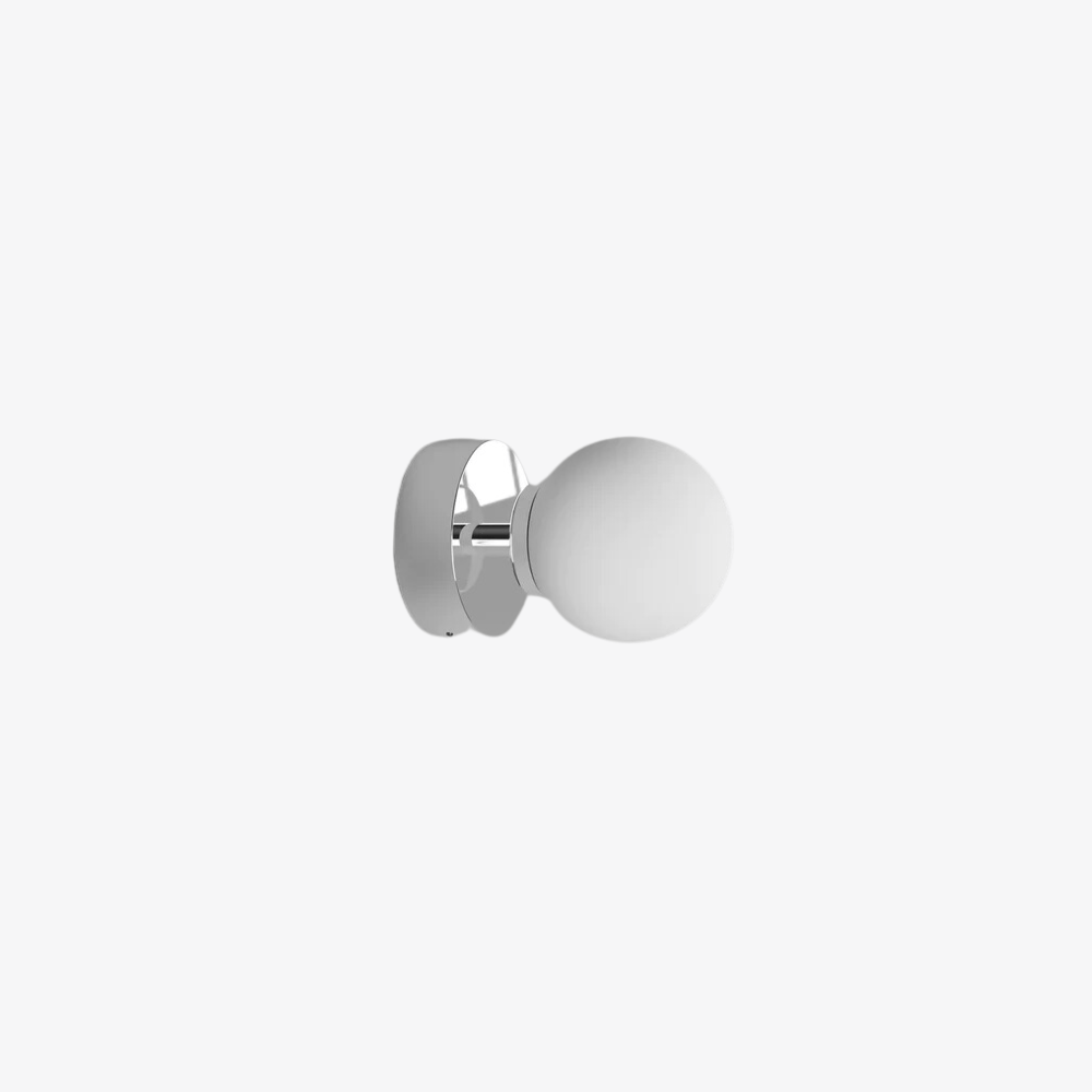 Interior Wall Light / Sconce Orb Short Arm Wall Light