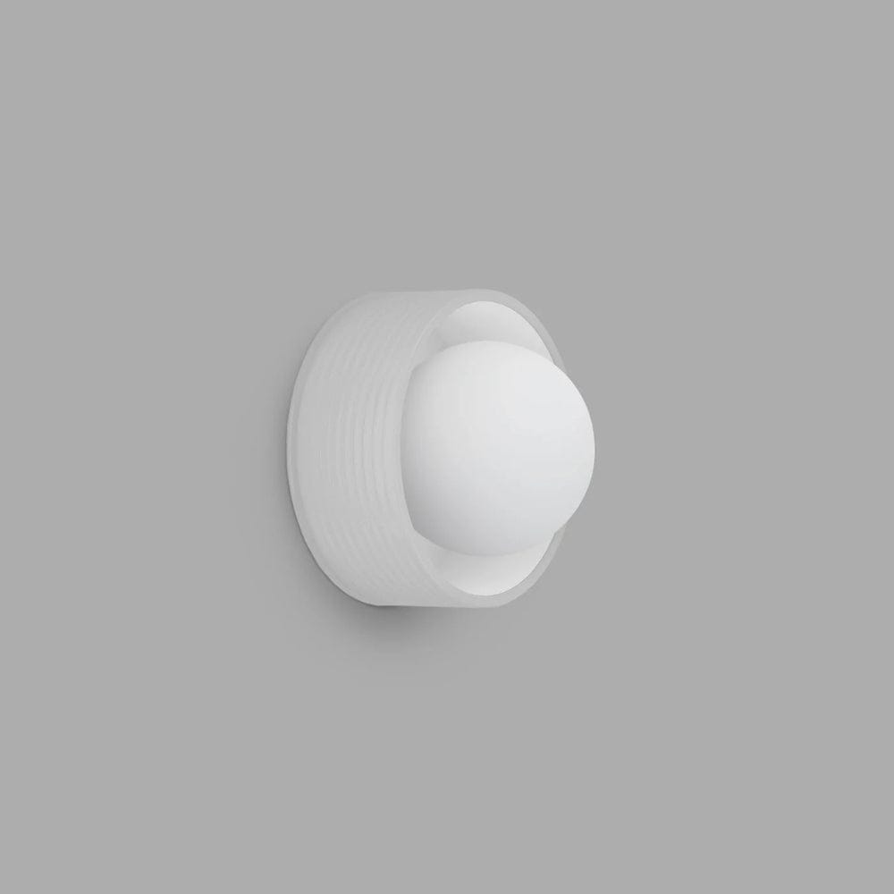 Interior Wall Light / Sconce Orb Sur Ribbed Wall Light