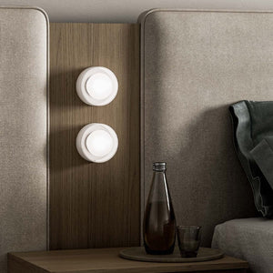 Interior Wall Light / Sconce Orb Sur Ribbed Wall Light