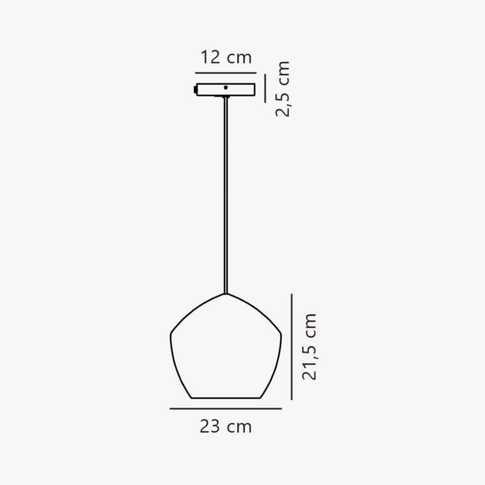 Interior Pendant Orbiform Pendant