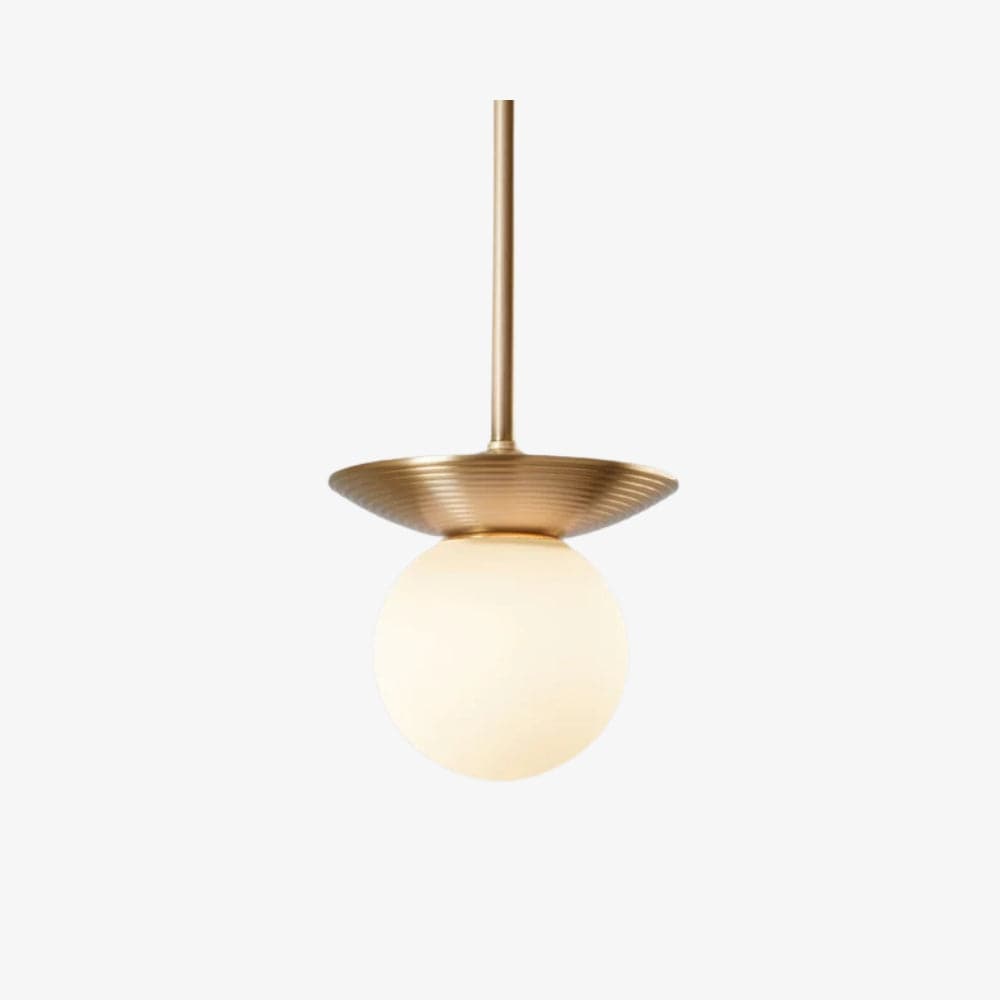 Linear Pendant Orbit Pendant - Brass
