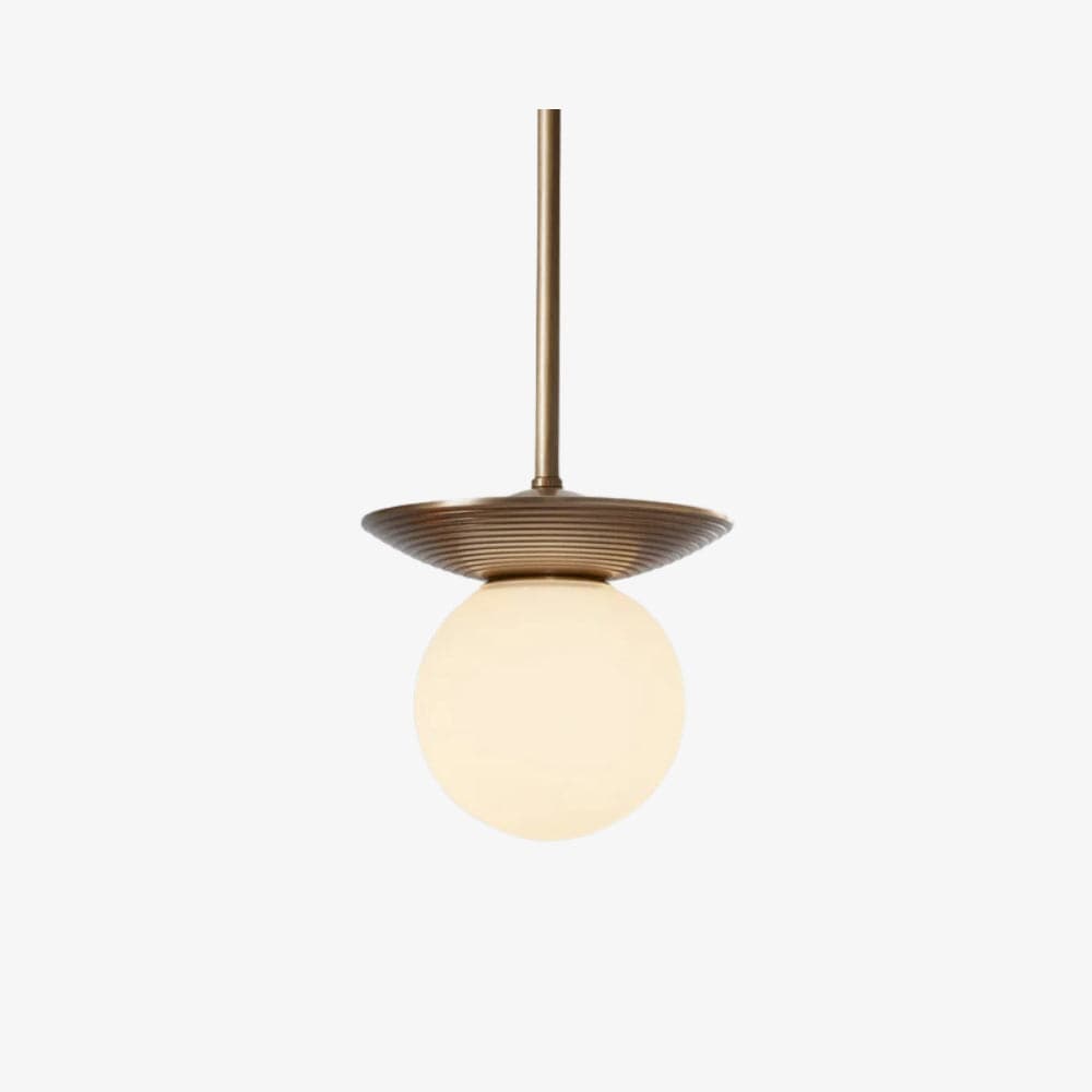 Linear Pendant Orbit Pendant - Brass