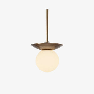 Linear Pendant Orbit Pendant - Brass