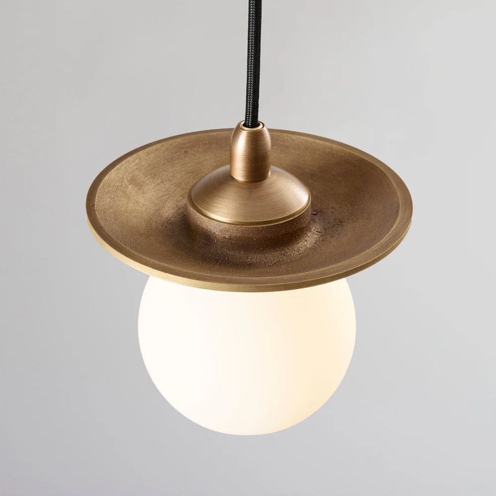 Linear Pendant Orbit Pendant - Brass